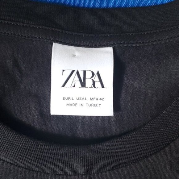 Zara Men's Large Different Party Same Story Tiger Reflective T-Shirt - Picture 6 of 8